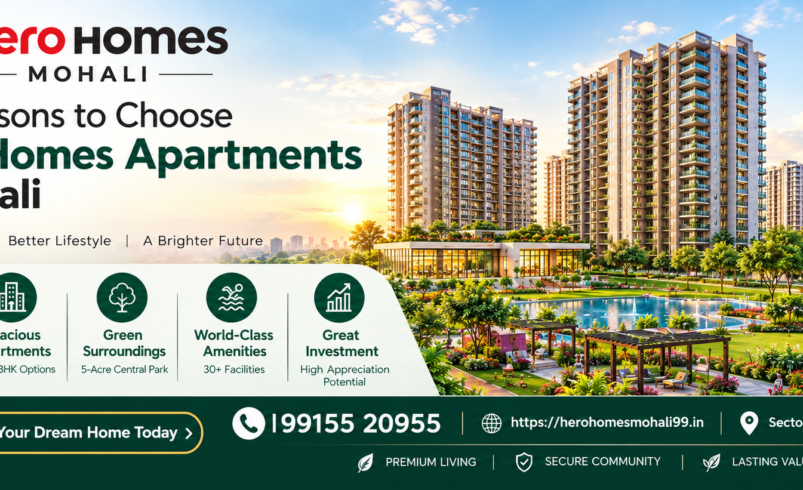 Top Reasons to Choose Hero Homes Apartments in Mohali