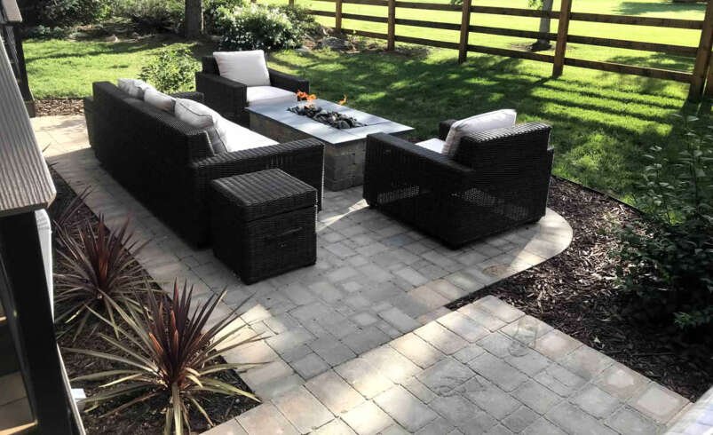 Red Rock Outdoor Living: Backyard Installation For New Homes